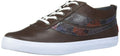 Marc Joseph New York Women's Leather Laceup Fashion Bowery Sneaker, Navy Nappa,
