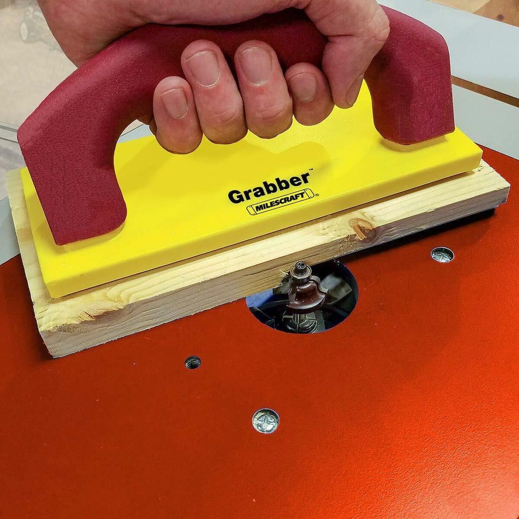 Milescraft 3403 GRABBER - Pushblock for Table Saws, Router Tables, Band Saws &