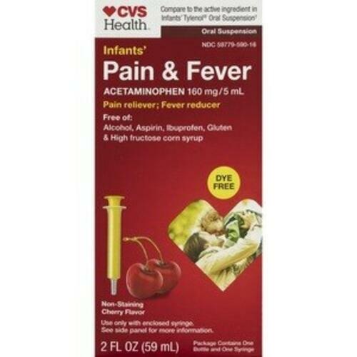 Infants' Acetaminophen Pain & Fever Oral Suspension 4 Fl Oz