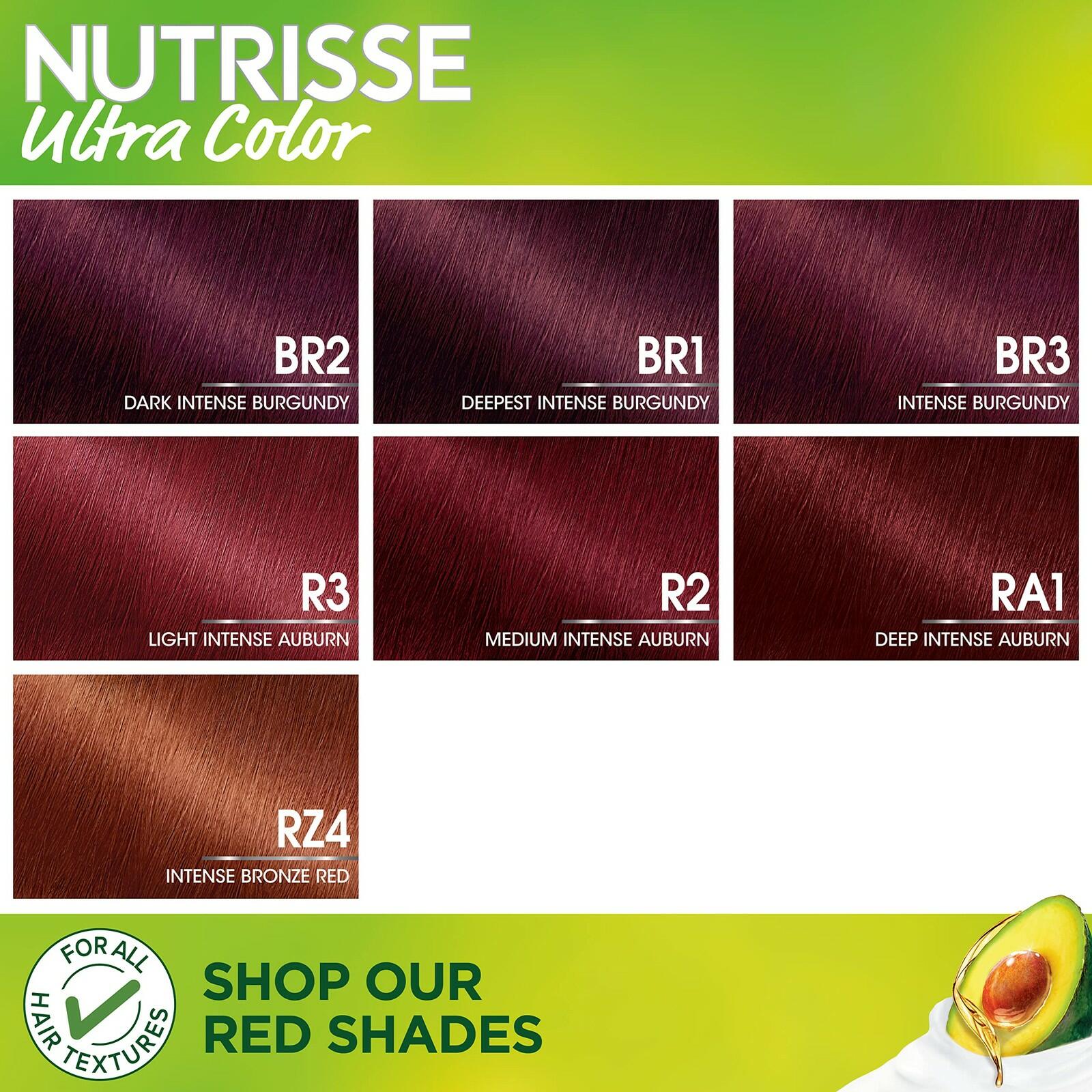Garnier Nutrisse Ultra Color Nourishing Hair Color Creme with Triple Oils,