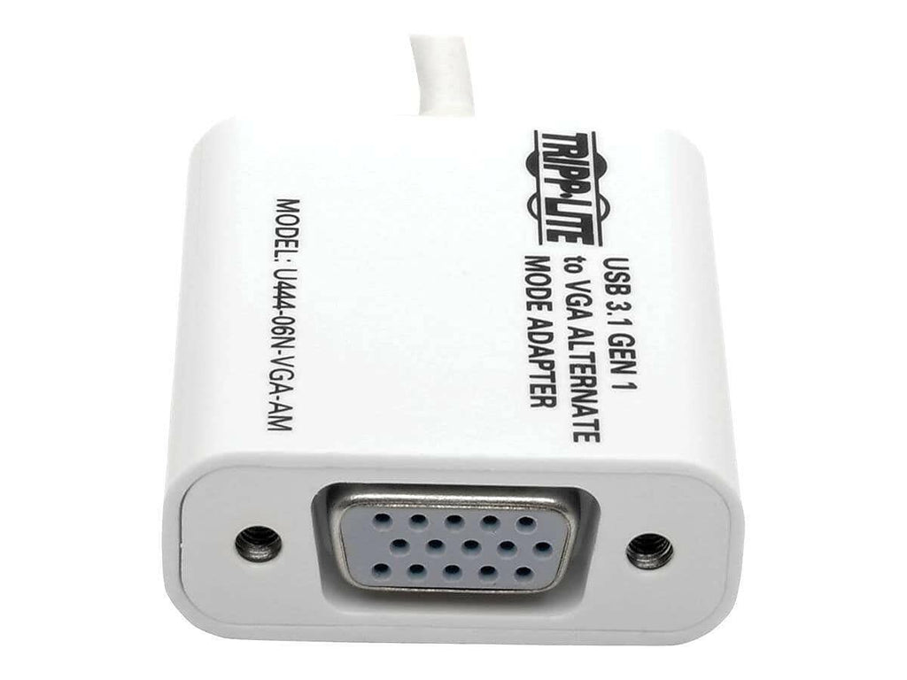 Tripp Lite USB C to VGA Video Adapter Converter1080p, M/F, Thunderbolt 3