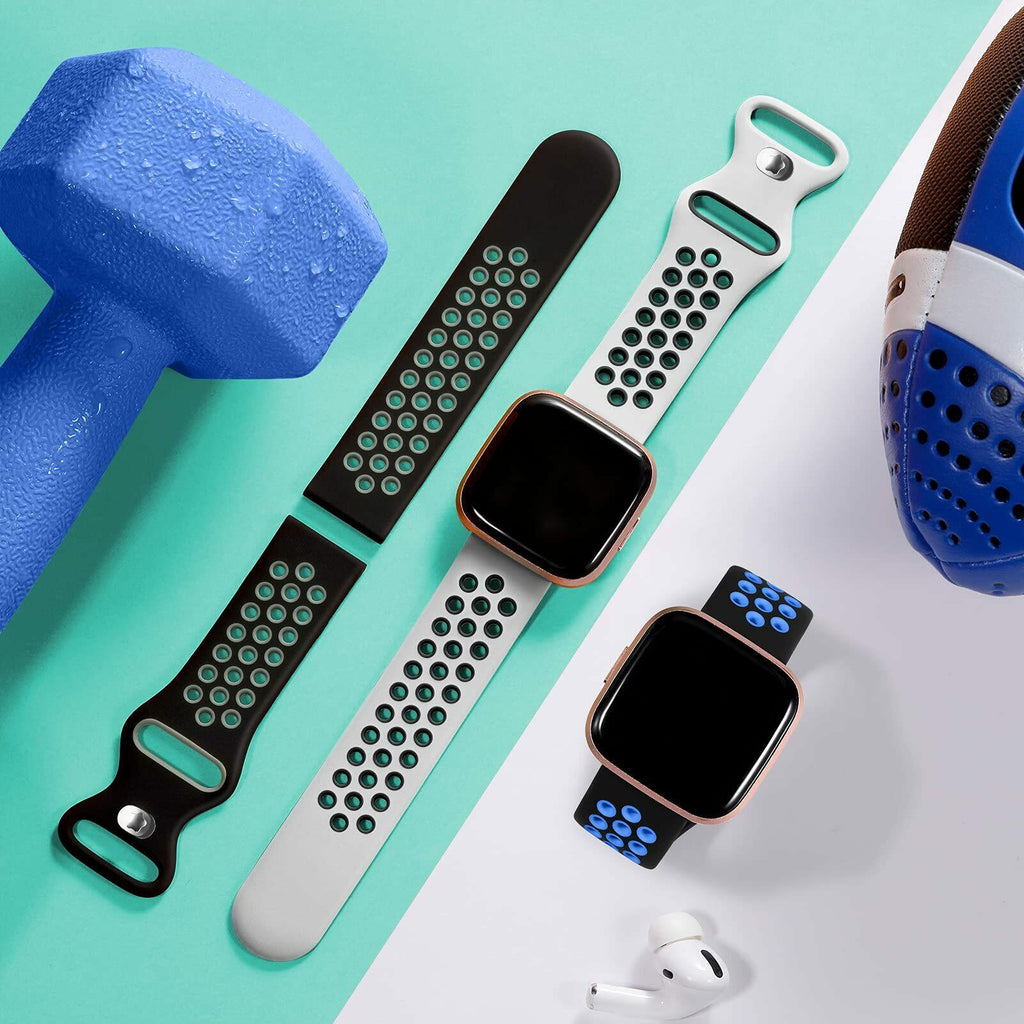 Witzon Sport Bands Compatible with Fitbit Versa 2 / Versa/Versa Lite for Women