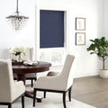 Eclipse Faux Silk 100% Total Blackout Cordless Roman Shade