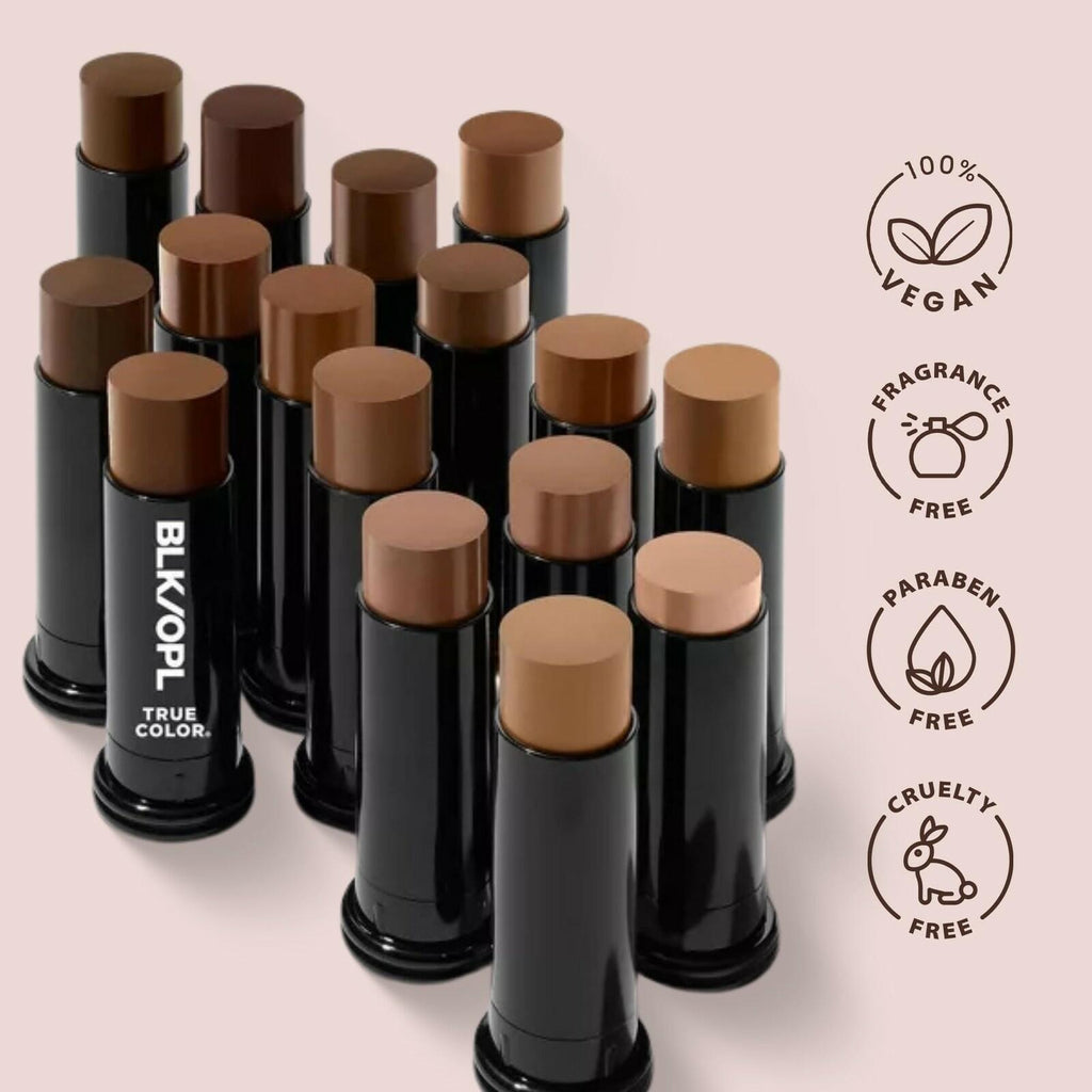 BLK/OPL TRUE COLOR Skin Perfecting Stick Foundation SPF 15, Toasted Chestnut —