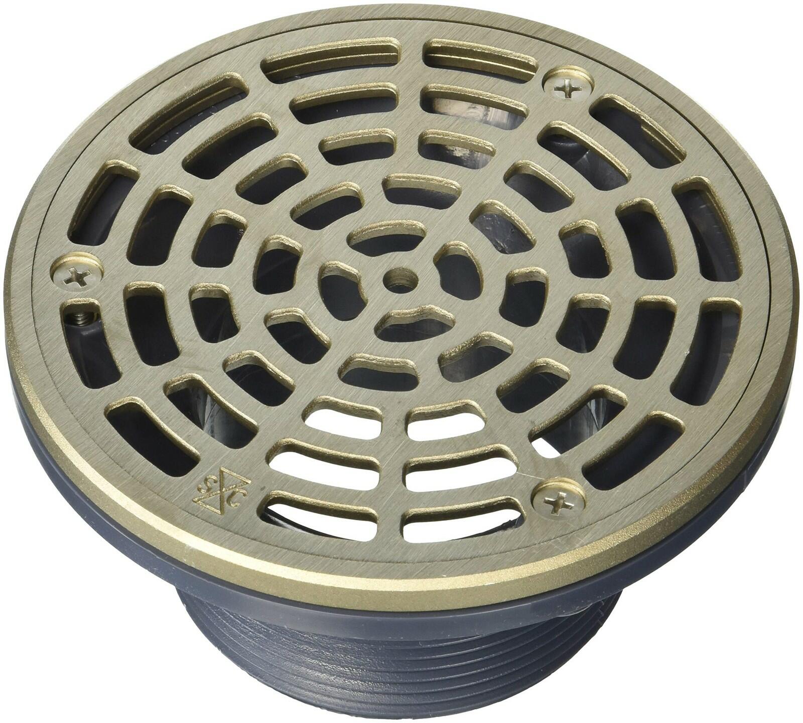 Soux Chief 842-3LNR Adjustable Floor Drain for Drainage Systems