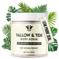 Exfoliating Body Scrub with Dead Sea Minerals & Beef Tallow for Skin - Hydrating
