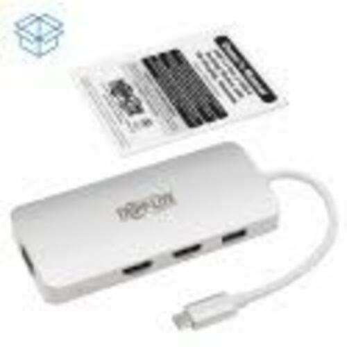 Tripp Lite USB-C Docking Station with Triple Display, 4K @ 60 Hz HDMI,