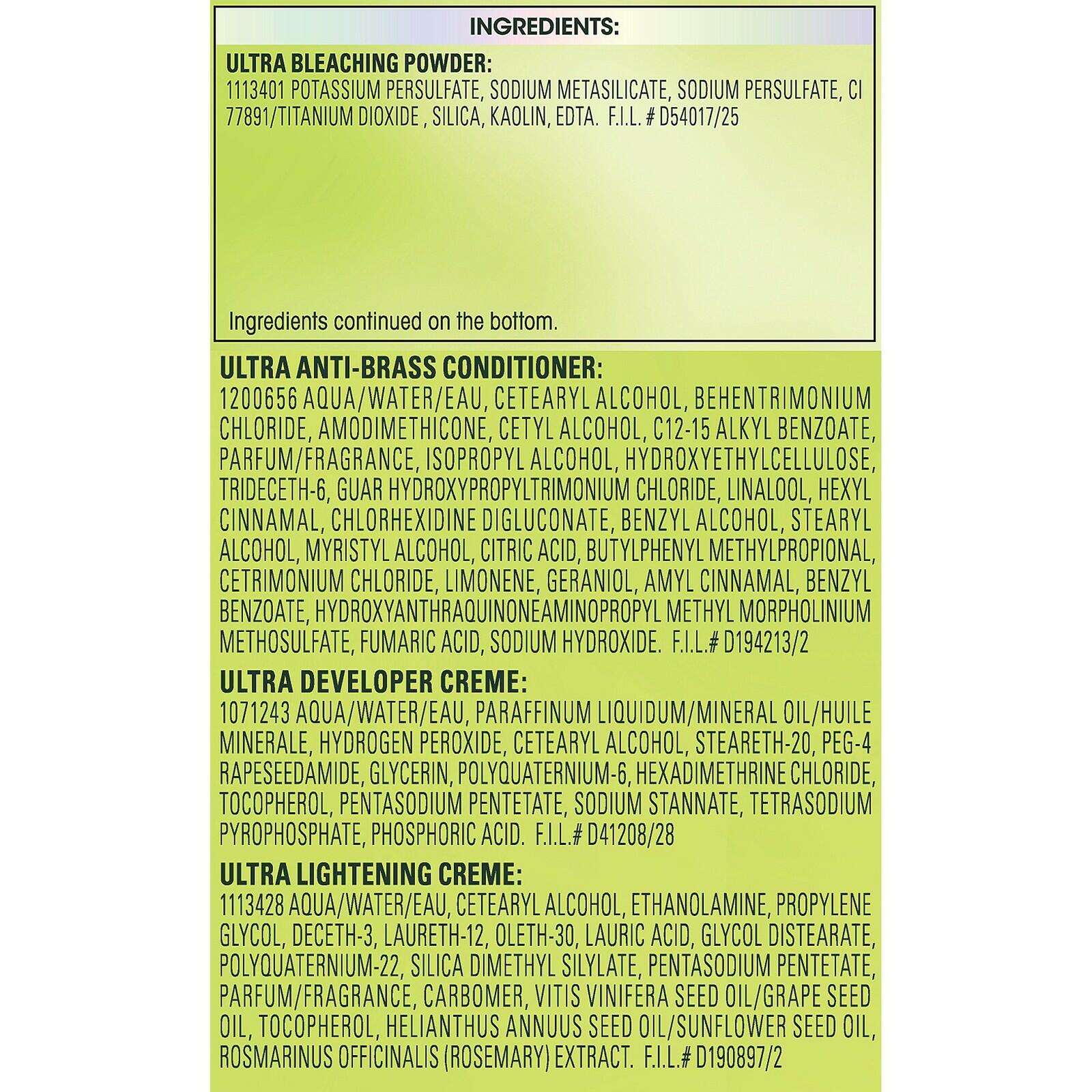 Garnier Nutrisse Ultra Color Nourishing Hair Color Creme, PL1 Ultra Pure