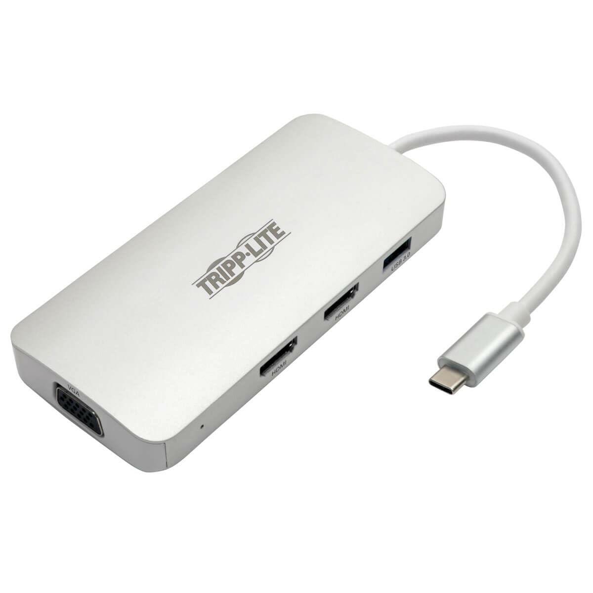 Tripp Lite USB-C Docking Station with Triple Display, 4K @ 60 Hz HDMI,