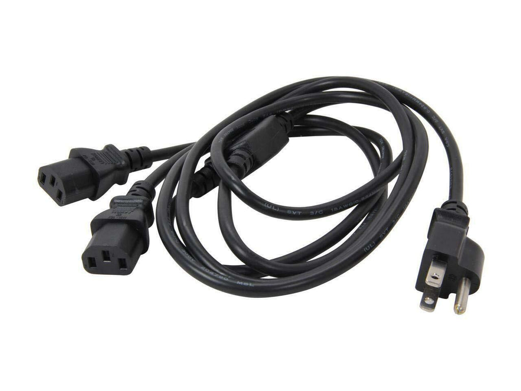6FT UNIVERSAL Y COMPUTER POWER