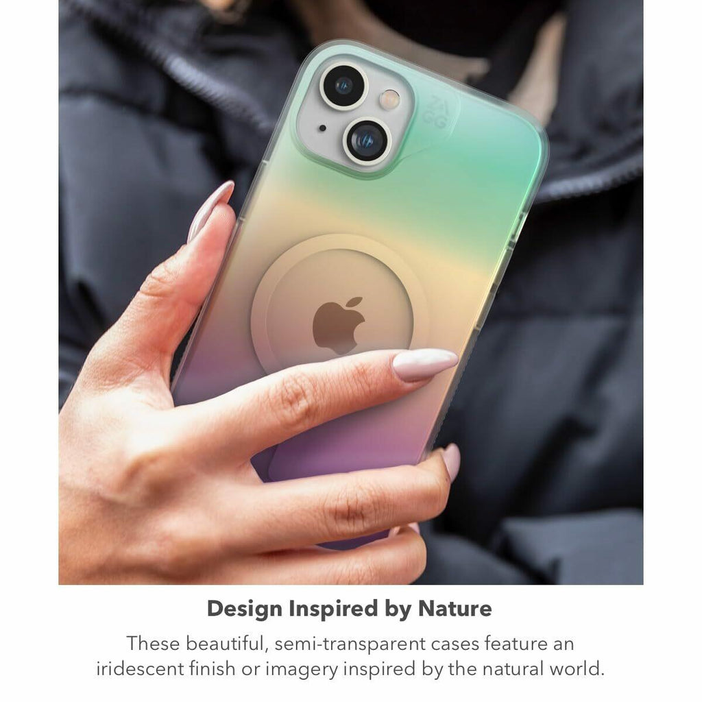 ZAGG Milan Snap iPhone 15 Plus Case - iPhone MagSafe Case with Drop Protection