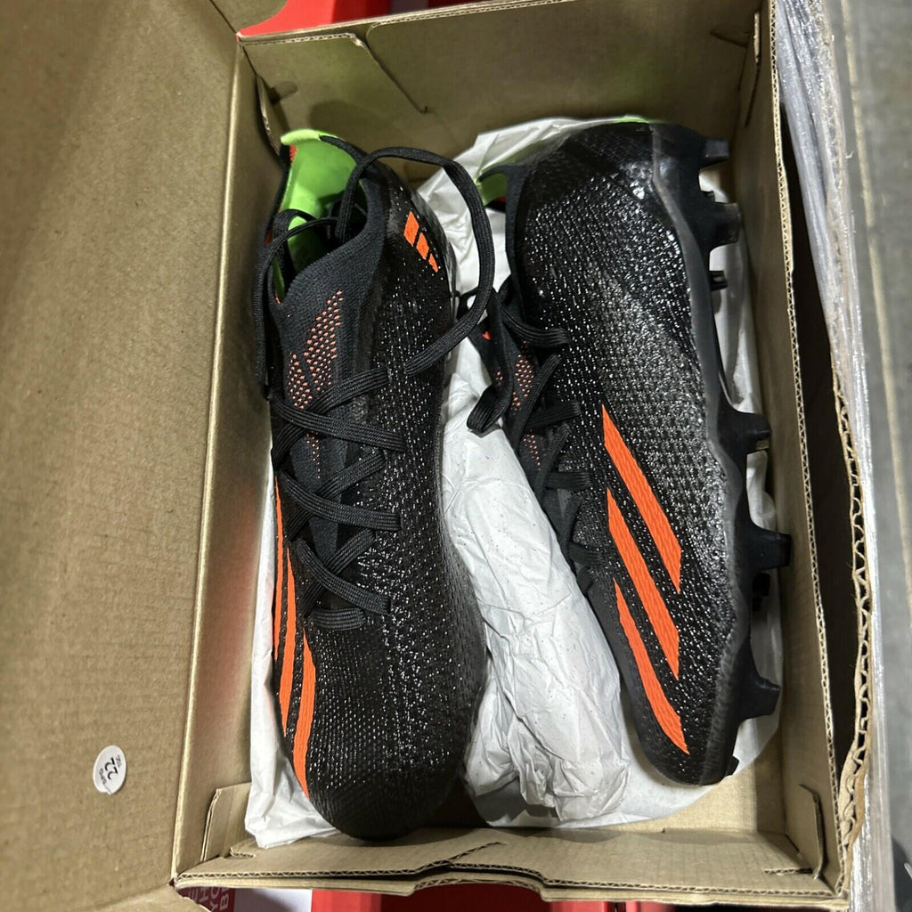 ADIDAS X SPEEDPORTAL .2 FG MEN'S SZ 5.5 SOCCER CLEATS ID4920 BLACK ORANGE N BOX