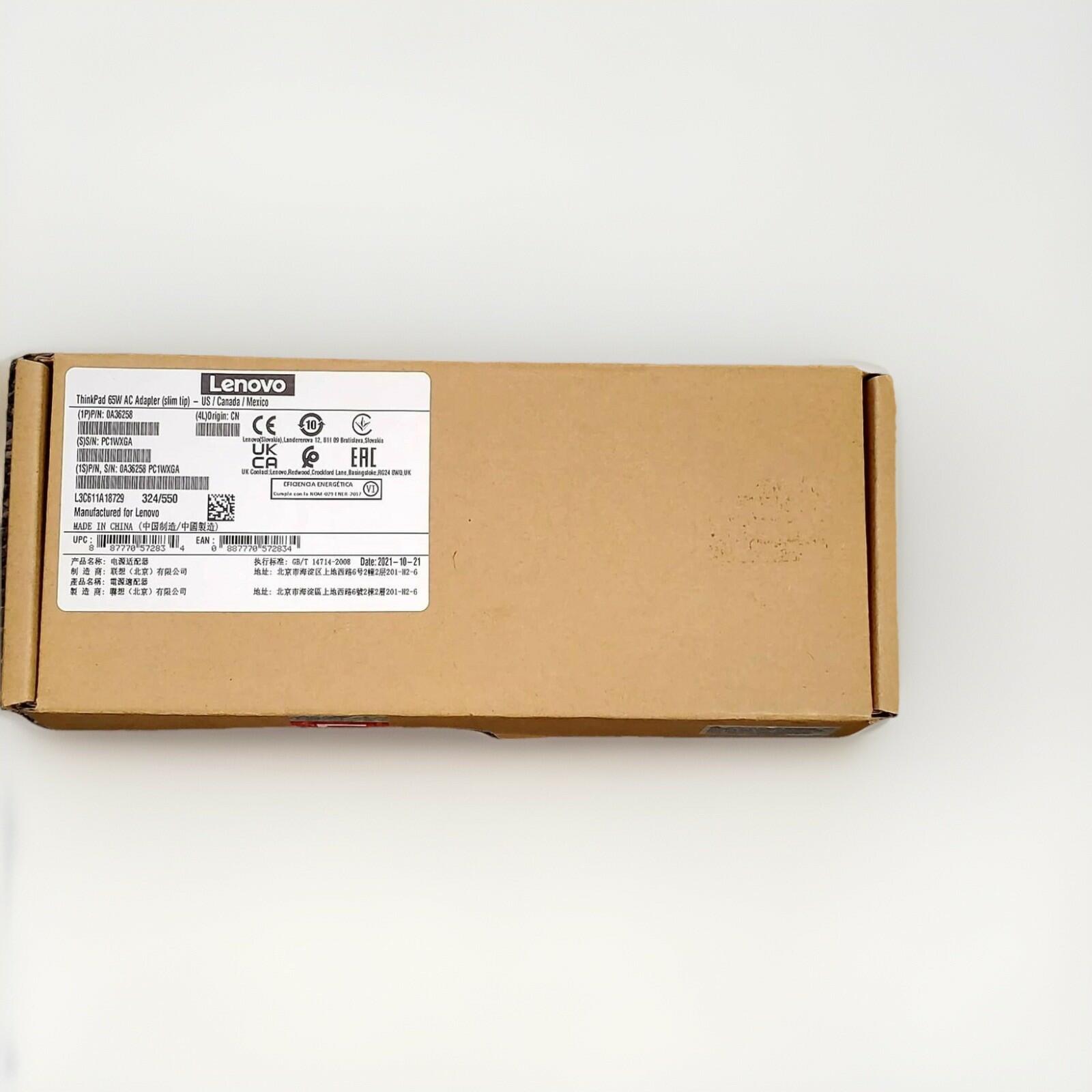 Lenovo Accessory 0A36258 ThinkPad 65W Adapter for T/P/E/L/S/T/X/Yoga Series