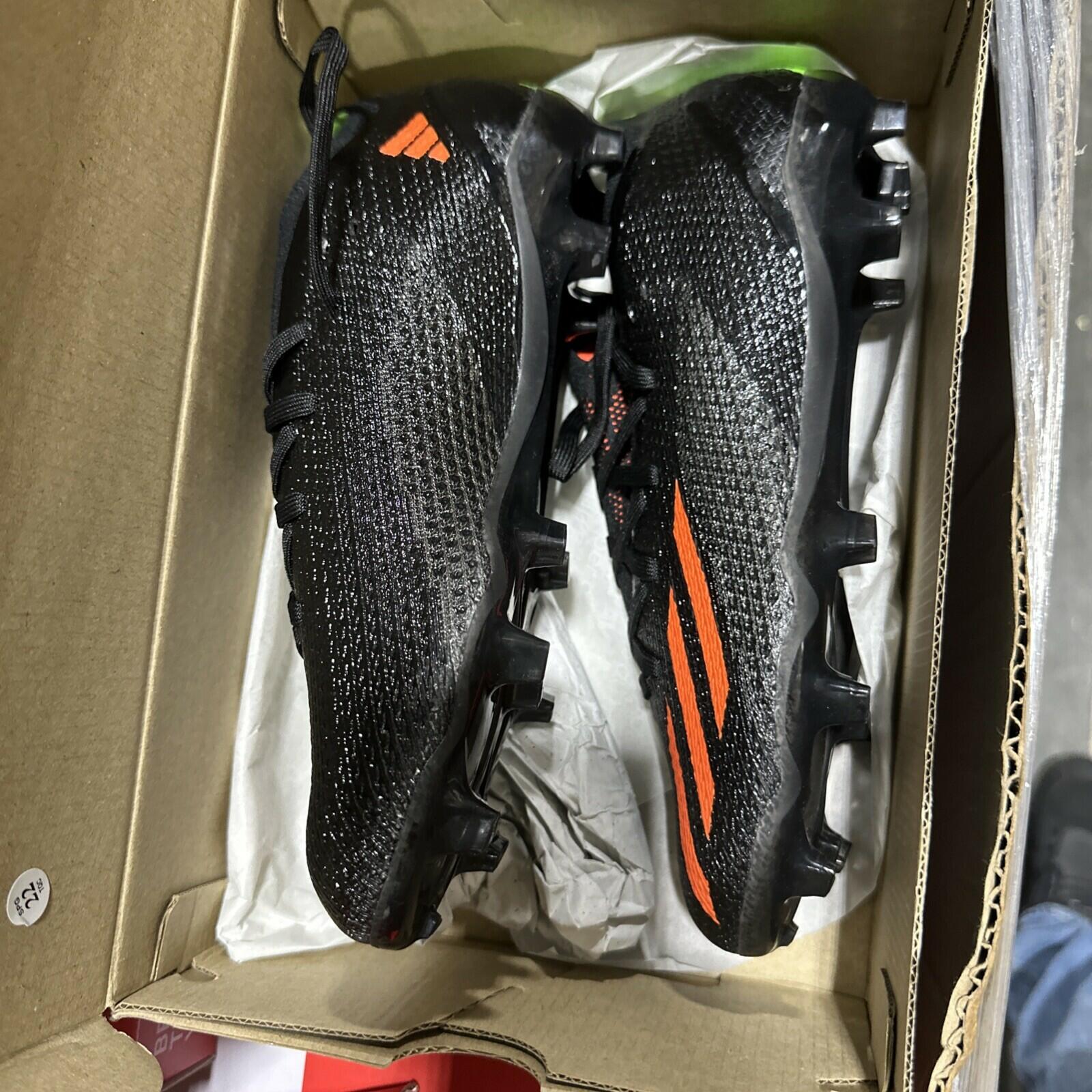 ADIDAS X SPEEDPORTAL .2 FG MEN'S SZ 5.5 SOCCER CLEATS ID4920 BLACK ORANGE N BOX