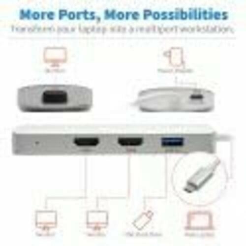 Tripp Lite USB-C Docking Station with Triple Display, 4K @ 60 Hz HDMI,