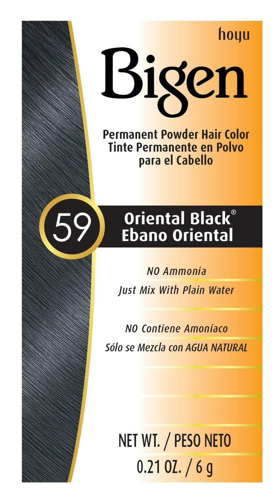 Oriental Black Bigen Permanent Powder #59