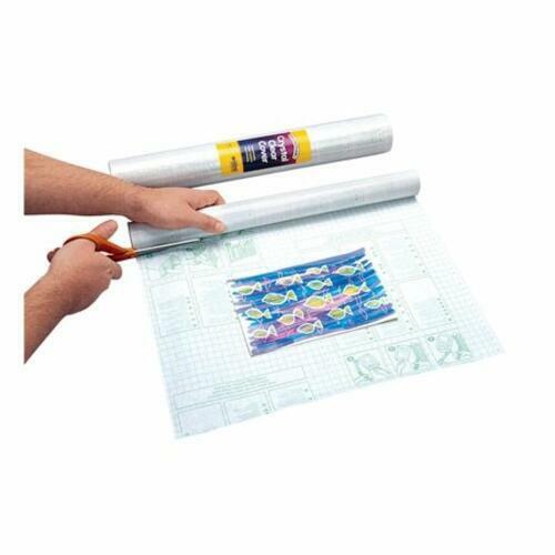 Colorations Repositionable Crystal Clear Cover - 18\  x 60 Feet