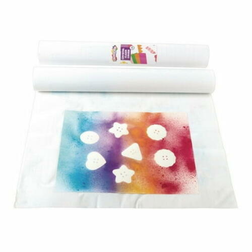 Colorations Repositionable Crystal Clear Cover - 18\  x 60 Feet