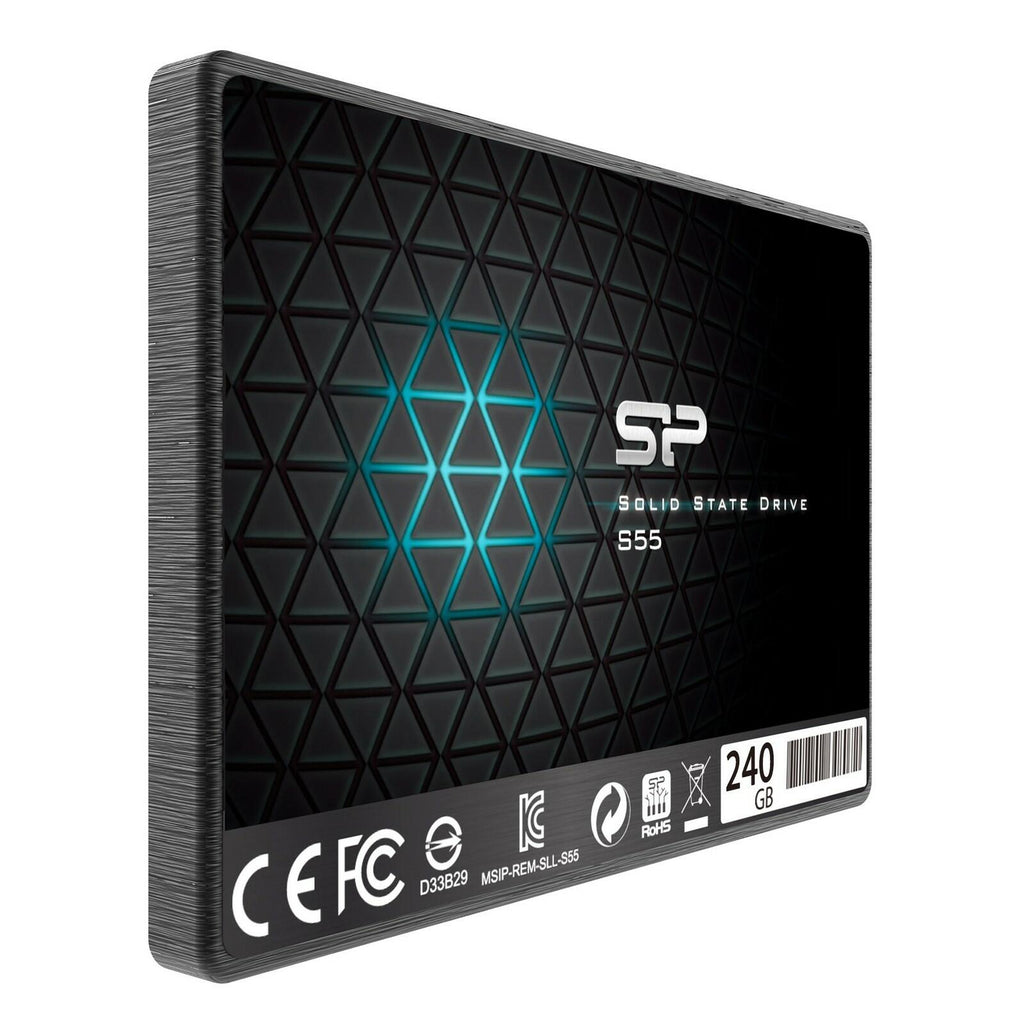 Silicon Power 240GB SSD 3D NAND S55 TLC 7mm (0.28") Internal Solid State Drive