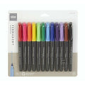 Office Depot® Brand Permanent Markers, Fine Point, 100% Recycled Plastic Barrel,