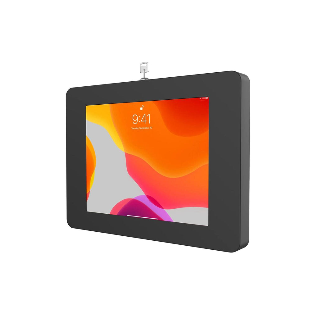Locking iPad Wall Mount - CTA Anti-Theft Small Locking Tablet Enclosure w/ Key
