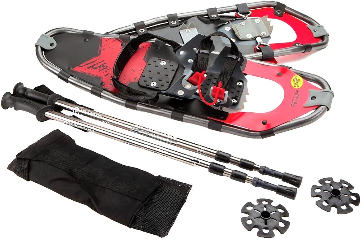 Thunder Bay Lightweight Aluminum-Alloy Snowshoes for Kids