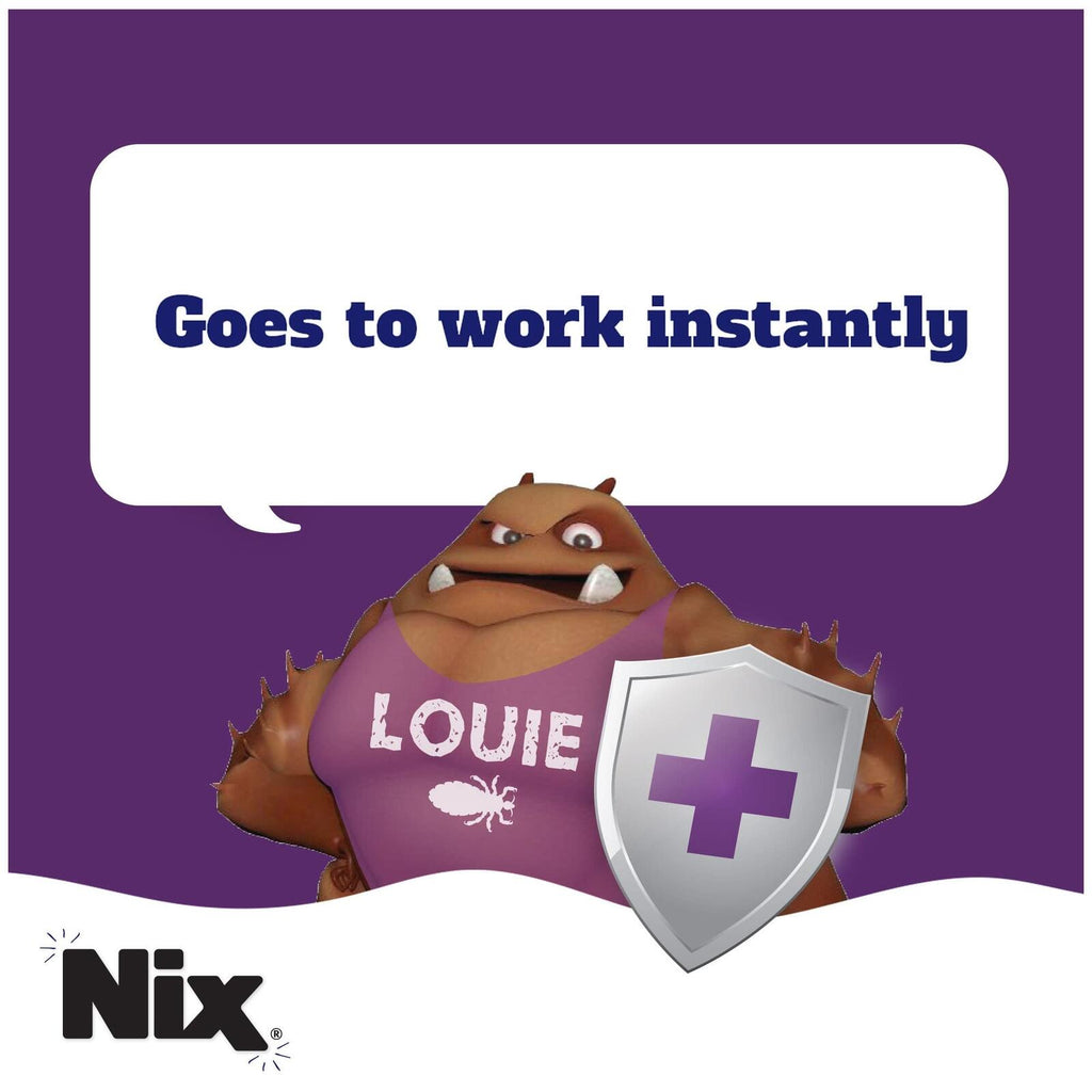 Nix Lice Prevention Spray for Kids, A Daily Leave-In Conditioning Spray to Repel