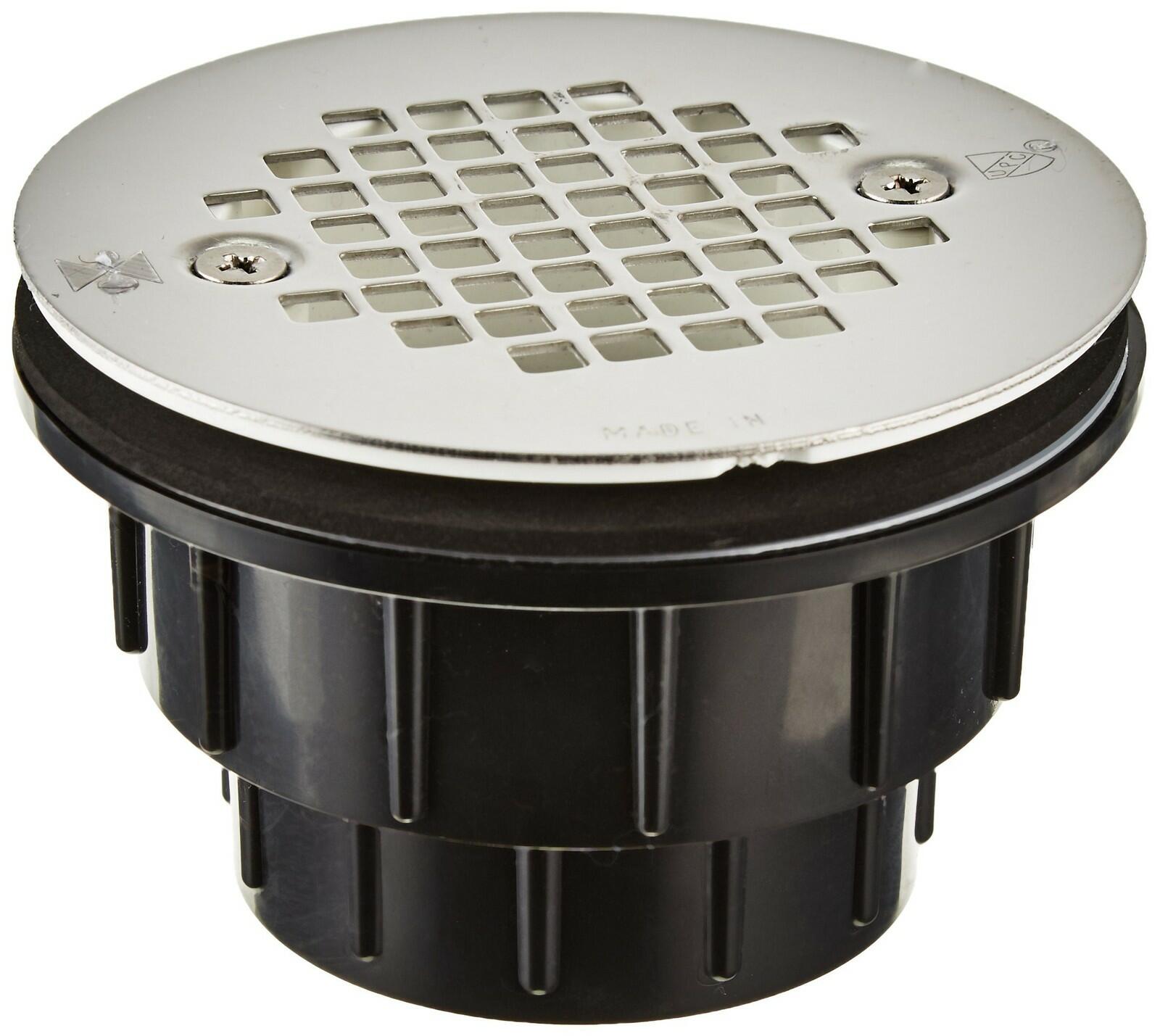 Soux Chief Sioux Chief 825-2A 2 Inch ABS Shower Drain with Screw On Stainless