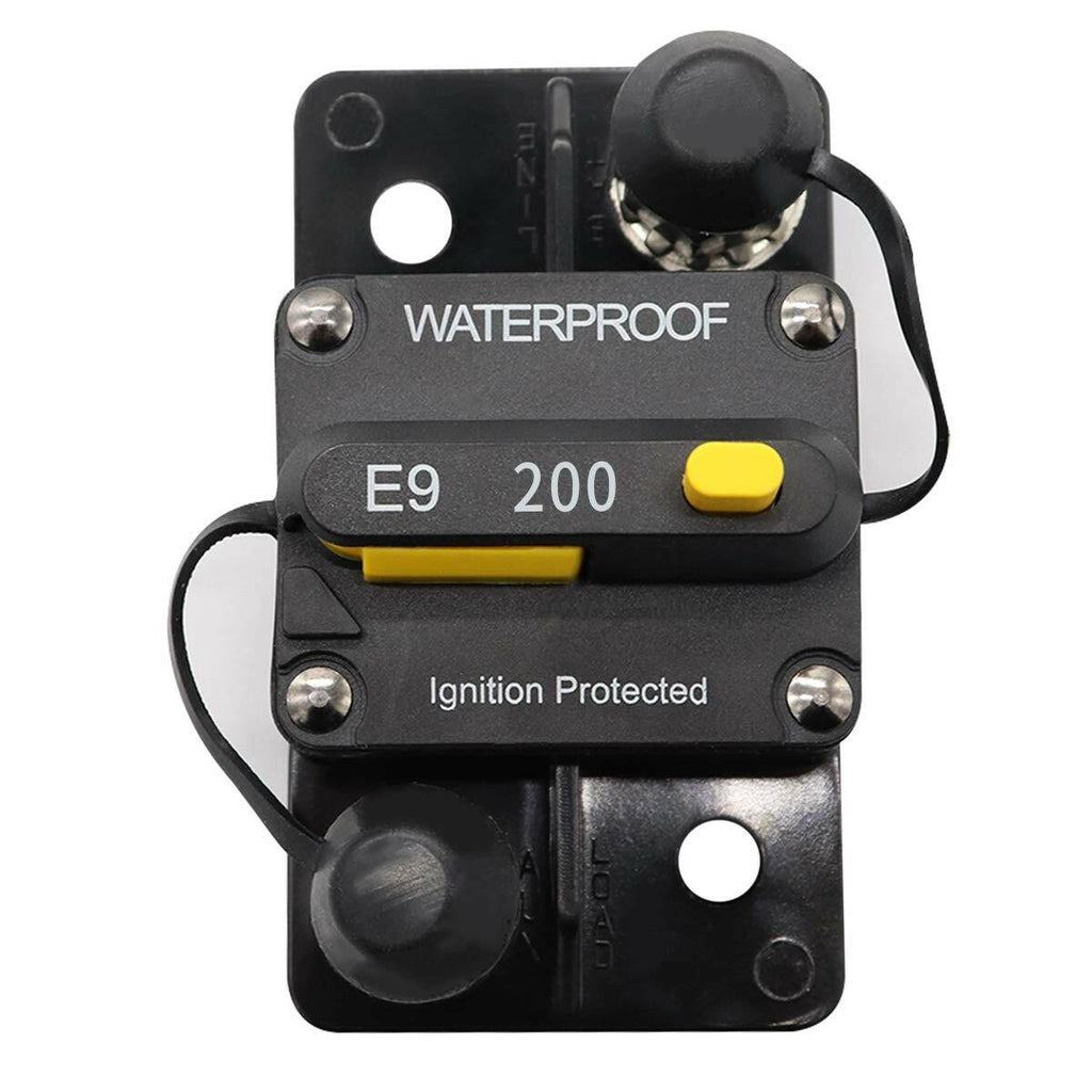 GZCRDZ Waterproof Circuit Breaker Surge Protector with Manual Reset Button 12V-
