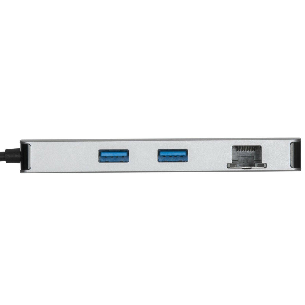 Targus® USB-C Dual HDMI™ Travel Dock, 4-1/2"H x 3"W x 7/8"D, Silver, DSU200TT