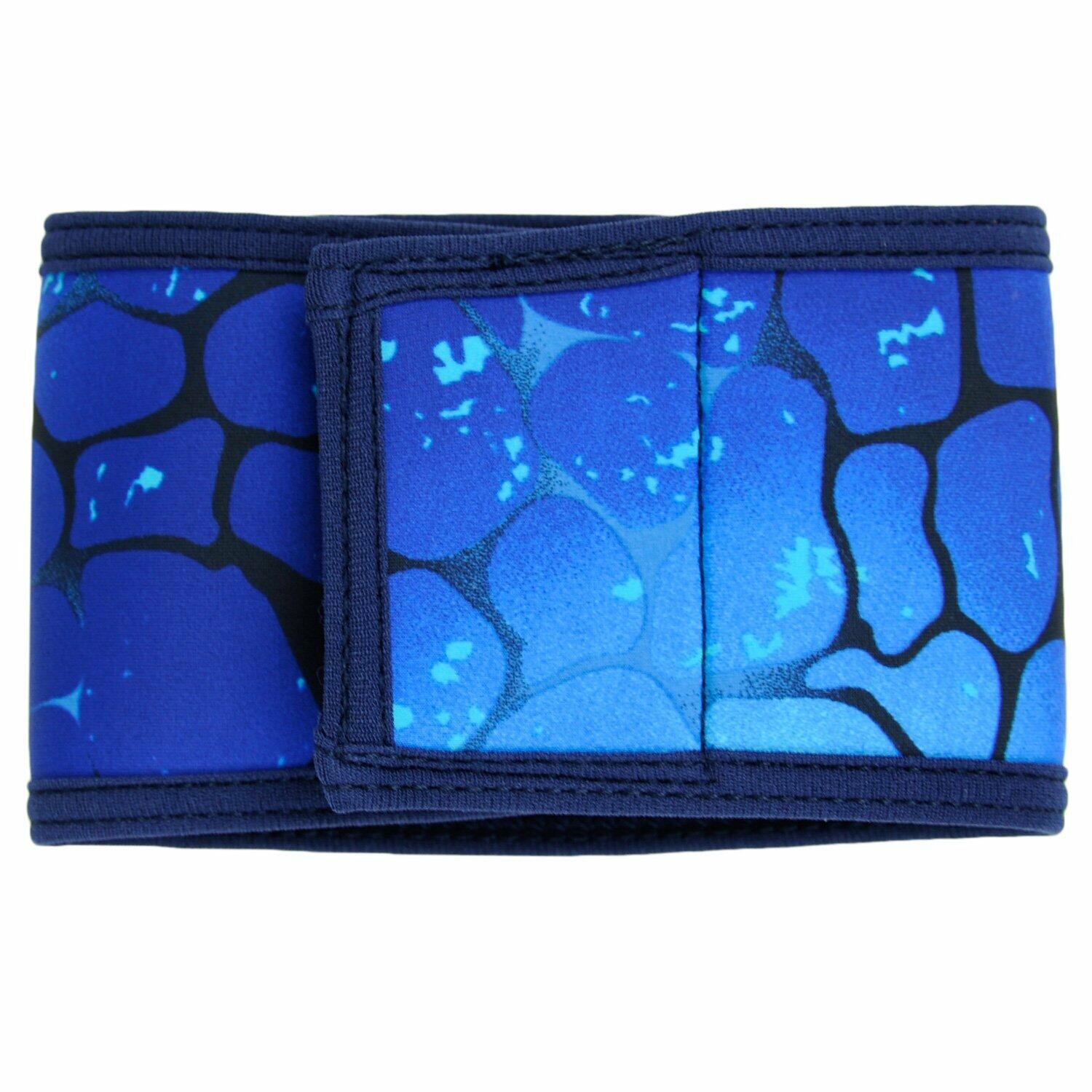 PlayaPup Male Dog Belly Band, SeaMonster Blue, XX-Small