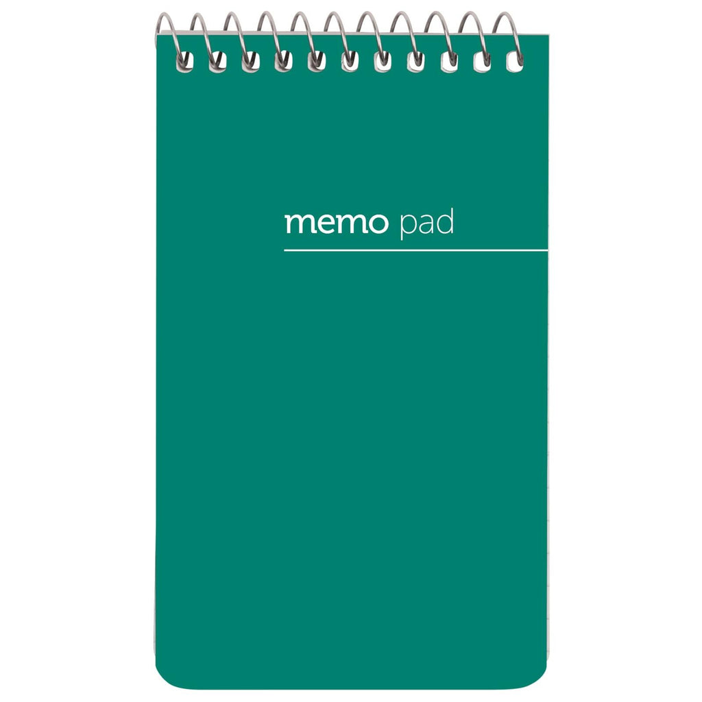 Office Depot Brand Wirebound Top-Opening Memo Books, 3" x 5", 1 Hole-Punched,