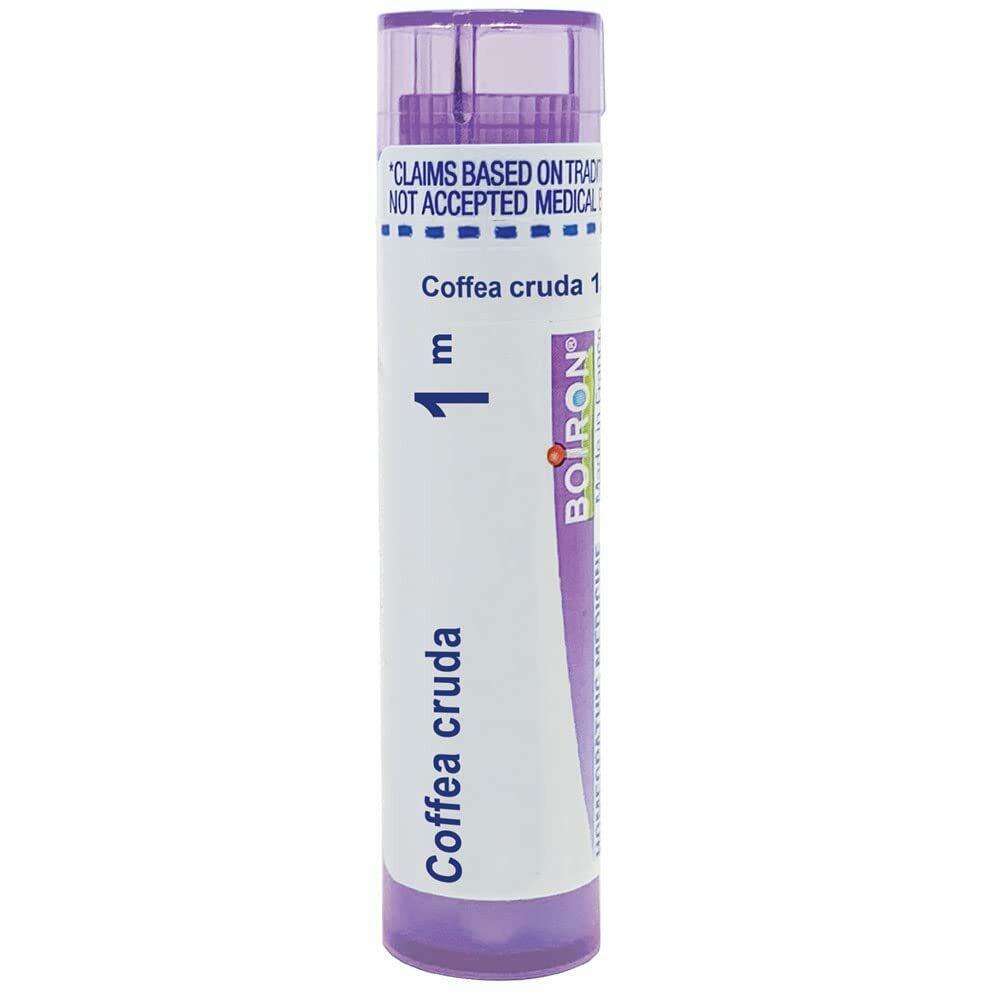 Boiron Coffea Cruda 1M for Sleeplessness with Mental Hyperactivity - 80 Pellets