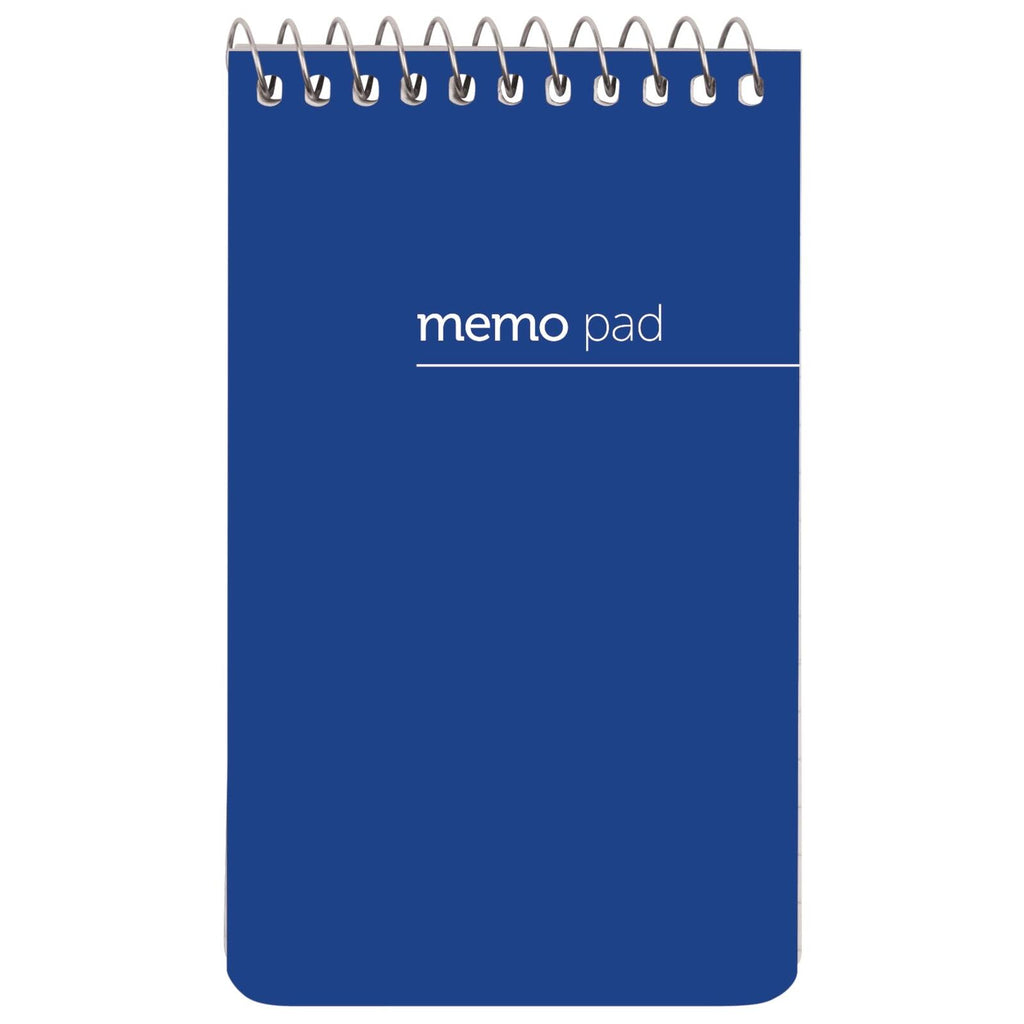 Office Depot Brand Wirebound Top-Opening Memo Books, 3" x 5", 1 Hole-Punched,