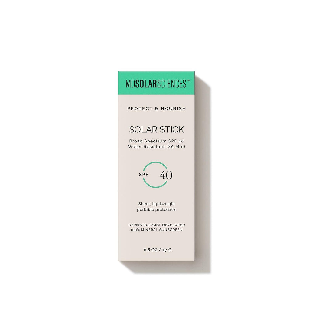 MDSolarSciences Solar Stick Mineral Sunscreen Stick SPF 40 | Water-Resistant,
