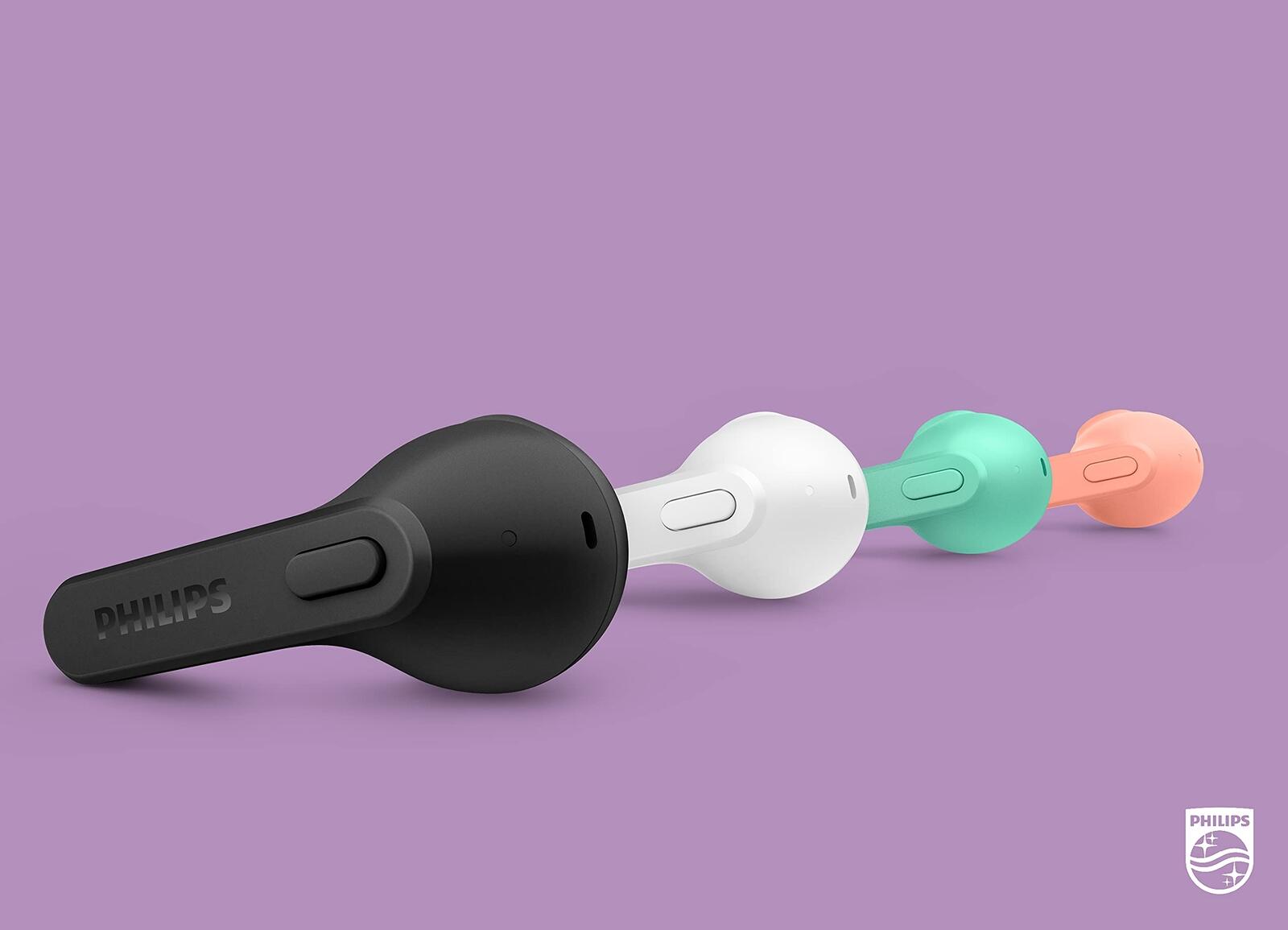 PHILIPS T2236 True Wireless Headphones with IPX4 Water Resistance and