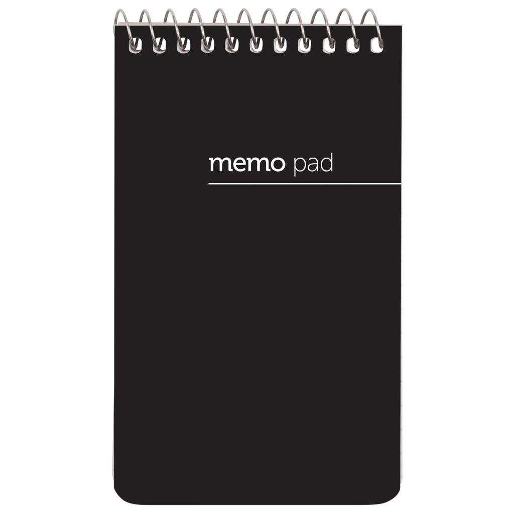 Office Depot Brand Wirebound Top-Opening Memo Books, 3" x 5", 1 Hole-Punched,