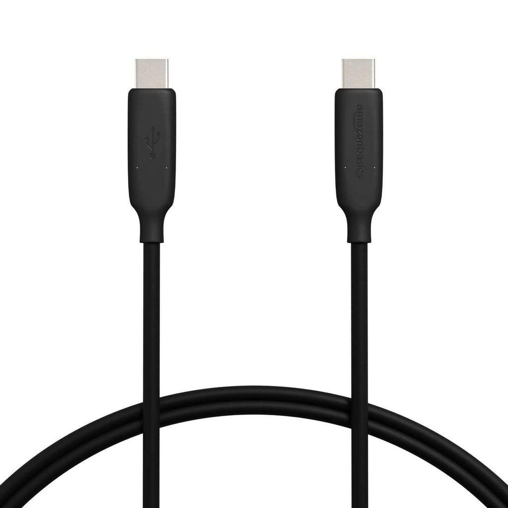 USB-C to USB-C 3.1 Gen 2 Fast Charging Cable, 60W, 10Gbps High-Speed, 3 Foot,