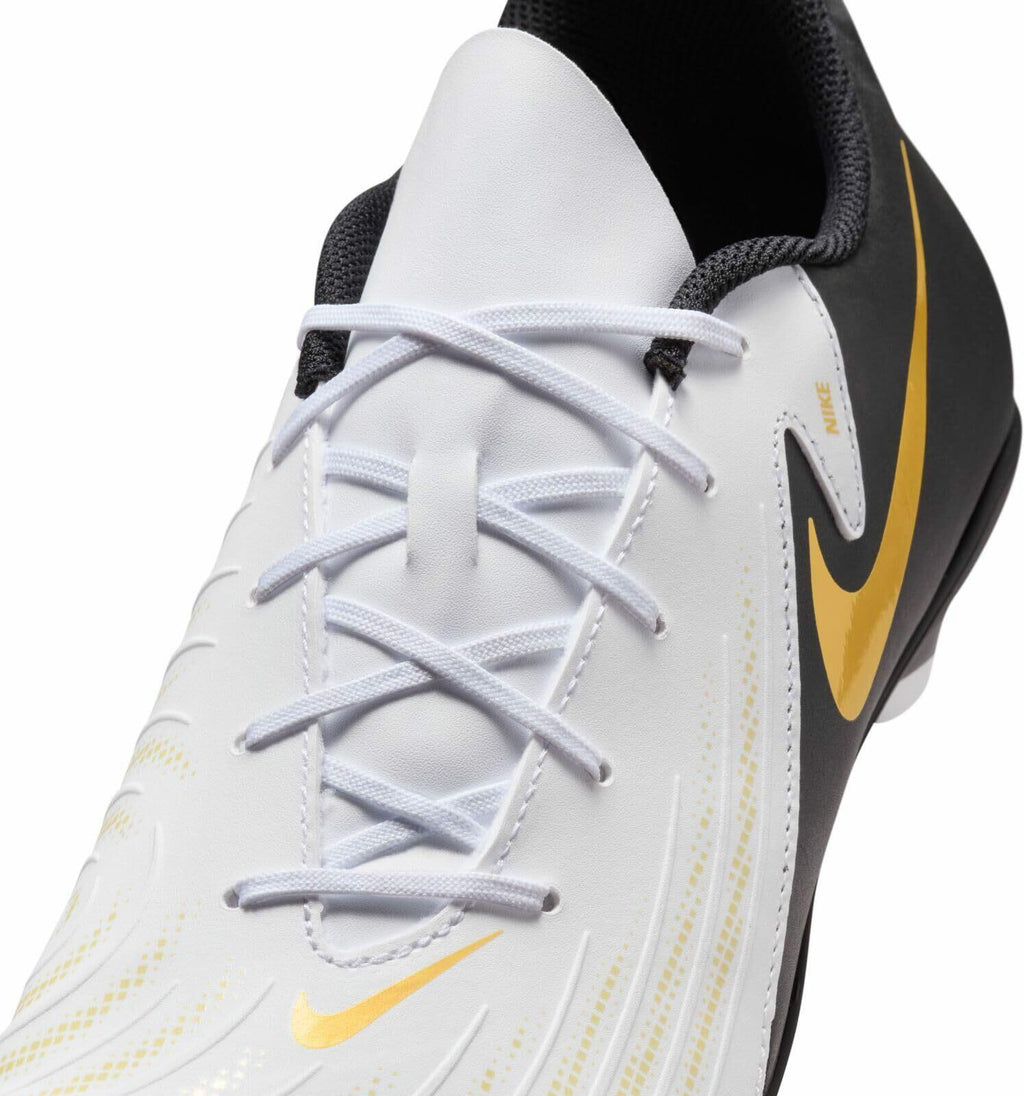 Nike Men's Soccer Football Boots, White Black MTLC Gold Coin, 36.5 EU