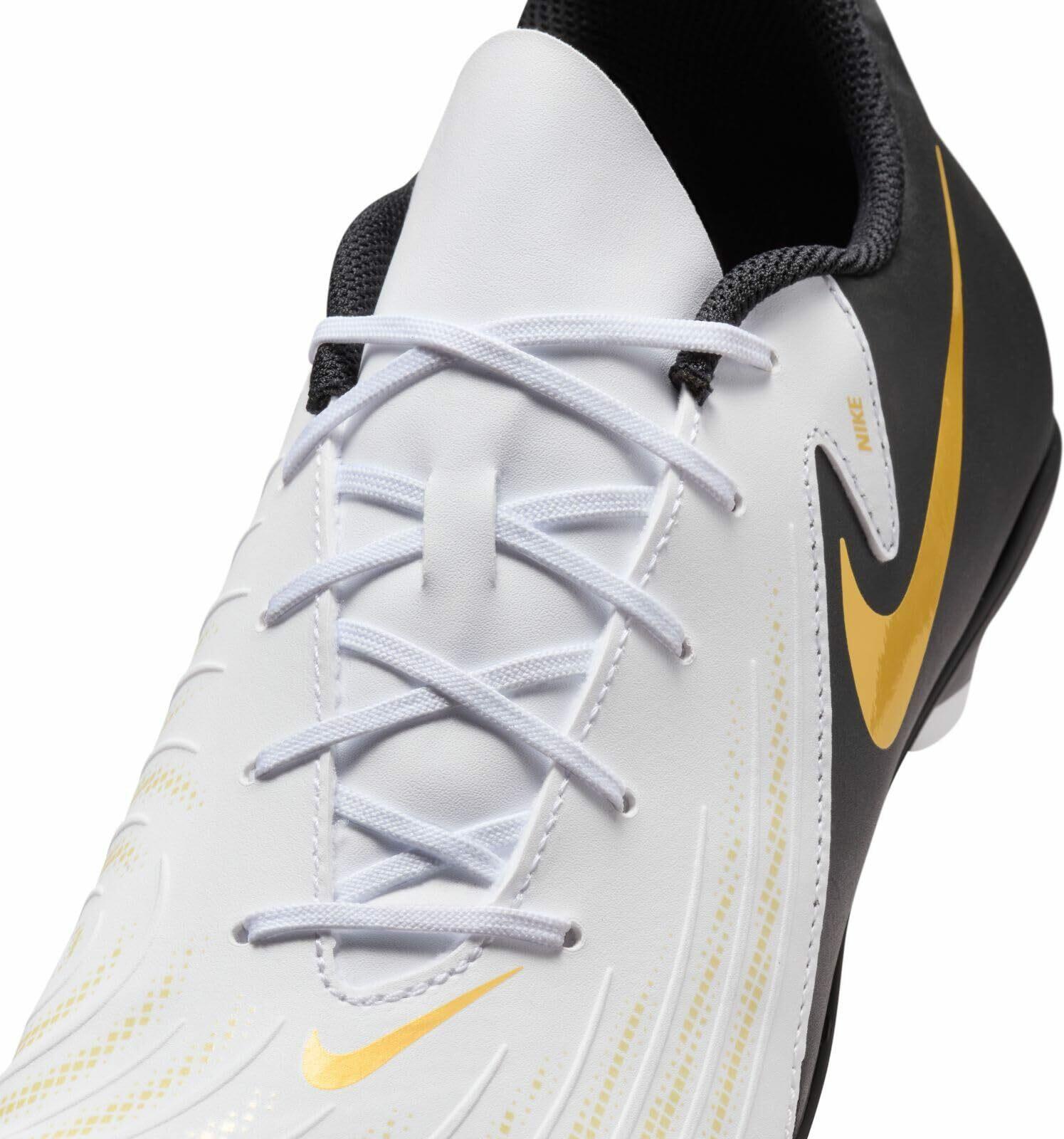Nike Men's Soccer Football Boots, White Black MTLC Gold Coin, 36.5 EU