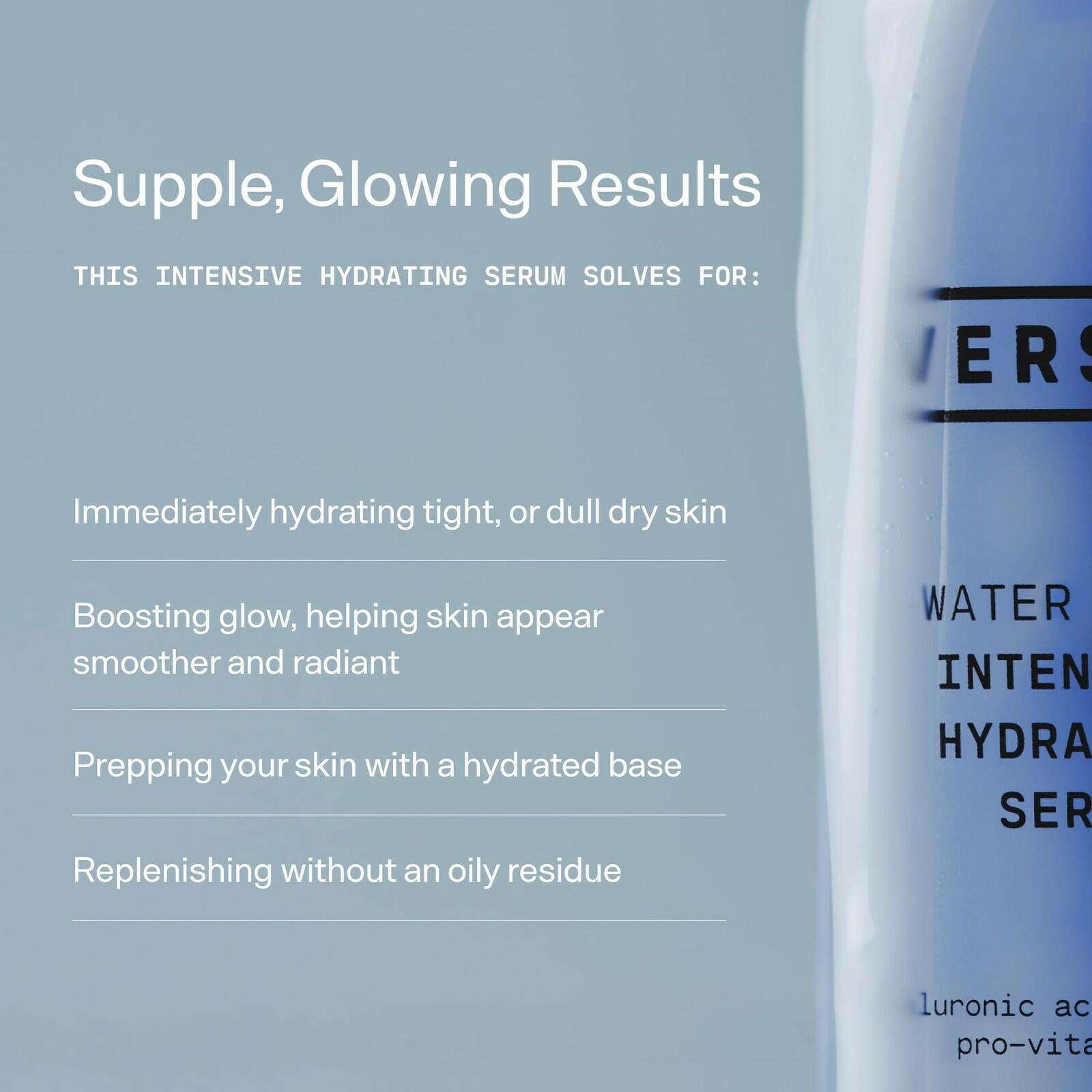 Versed Water Rush Intensive Hydrating Serum - Hyaluronic Acid Serum for Face