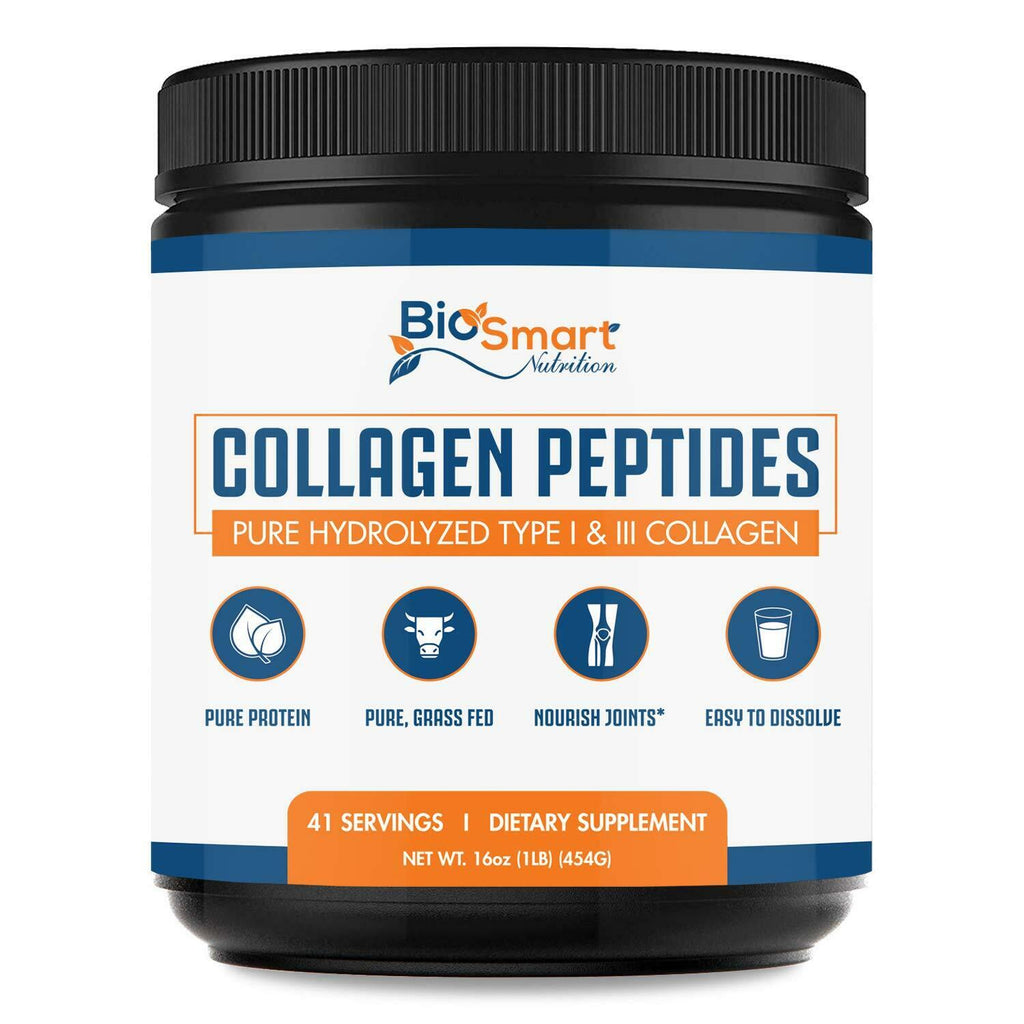 Collagen Peptides Protein Powder, Keto & Paleo Friendly, Hydrolyzed, Pasture
