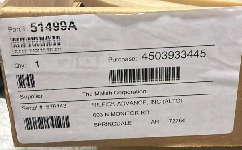 51499A Commercial 17" Nylon Brush for Carpet Floor Machine Applications