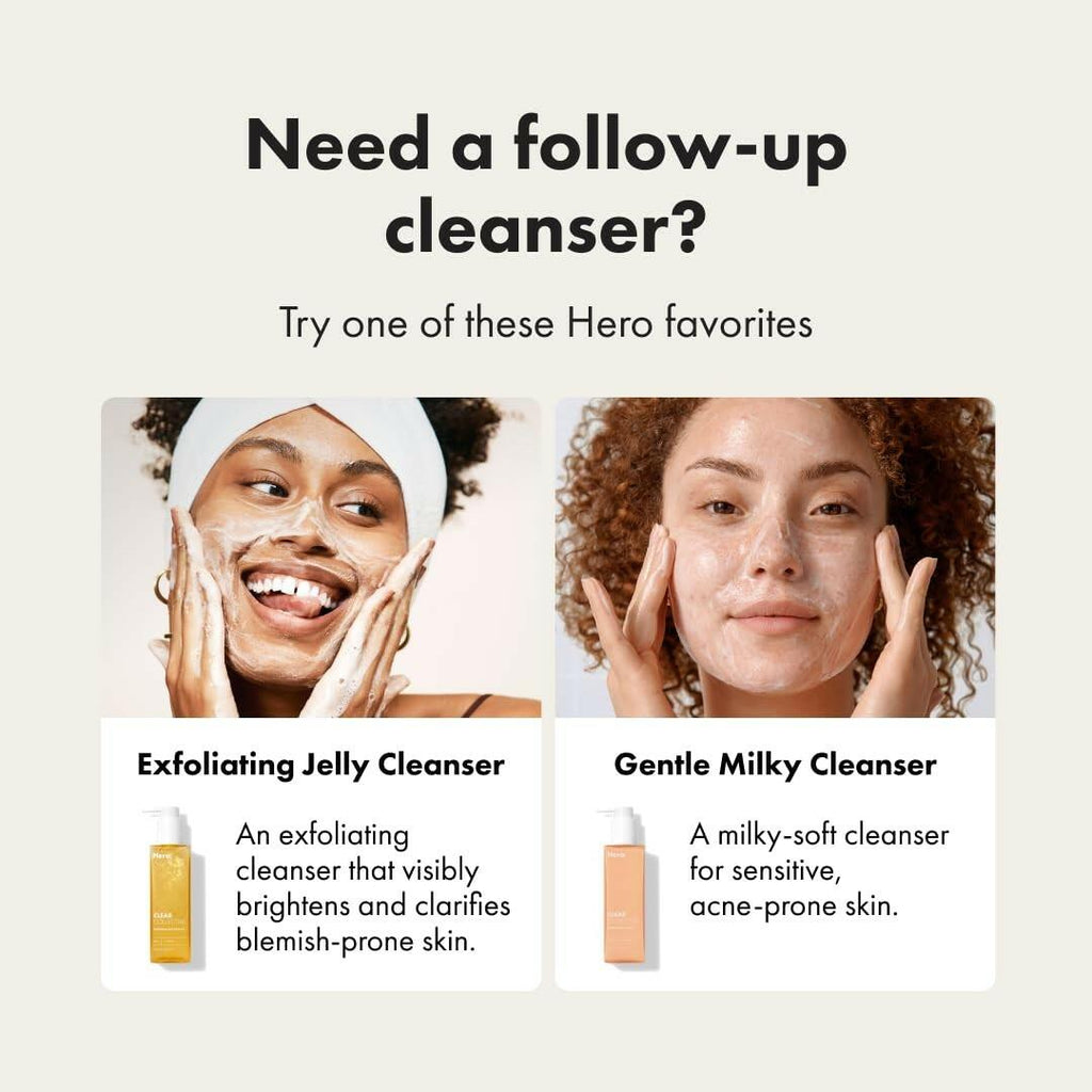 HERO COSMETICS Dissolve Away Daily Cleansing Balm - Helps Remove Makeup and