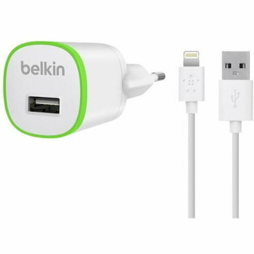 Belkin 2.4A Hardwired Home Charger LTG, White