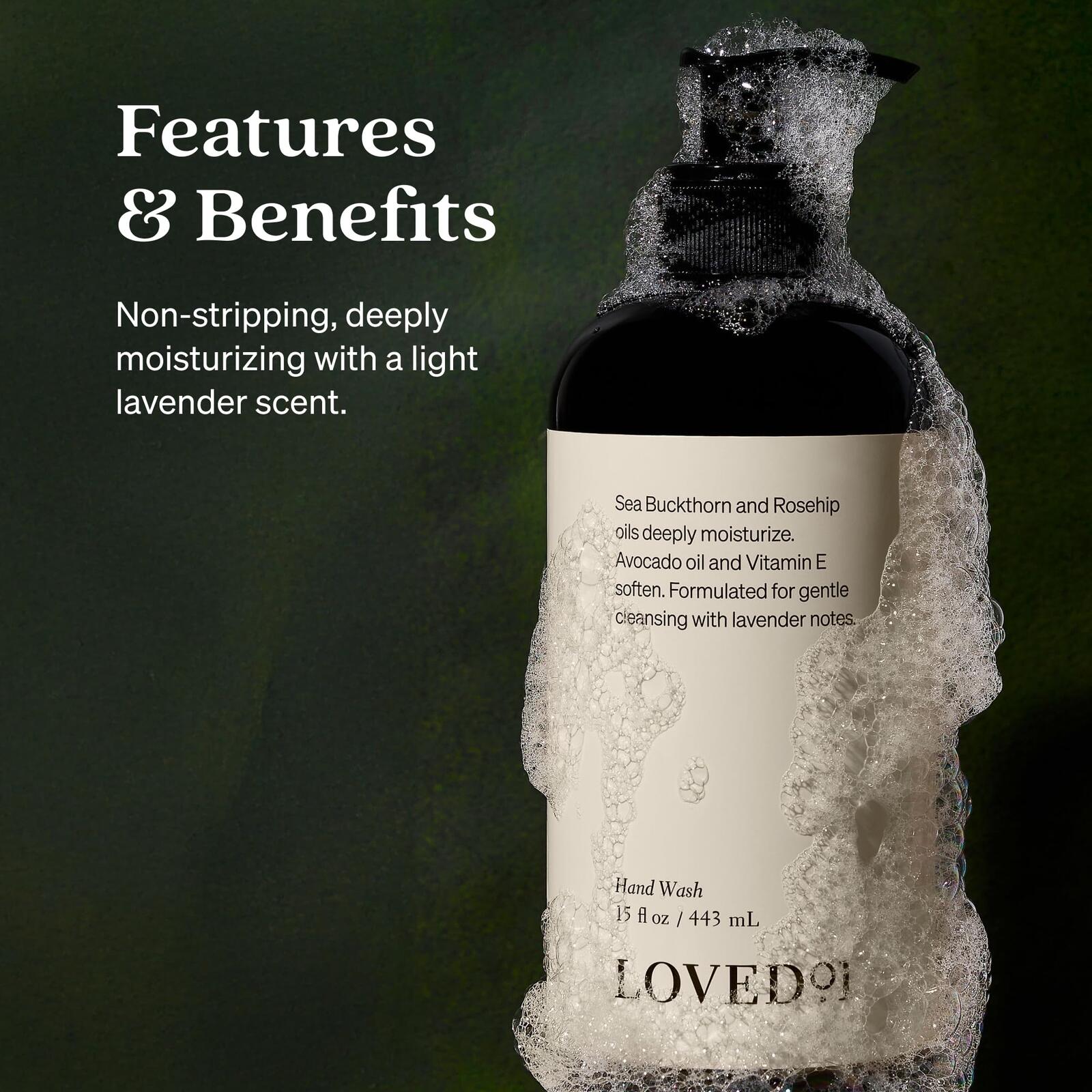 Loved01 Hand Wash, John Legend Skincare, Liquid Hand Soap, Gentle & Hydrating,