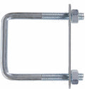 Hillman Hardware Essentials 320900 Bolt Square Saddle Zinc (3/8"-16 x 5" x 4")