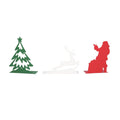 Department 56 Village Collection Accessories Santa Reindeer and Christmas Tree