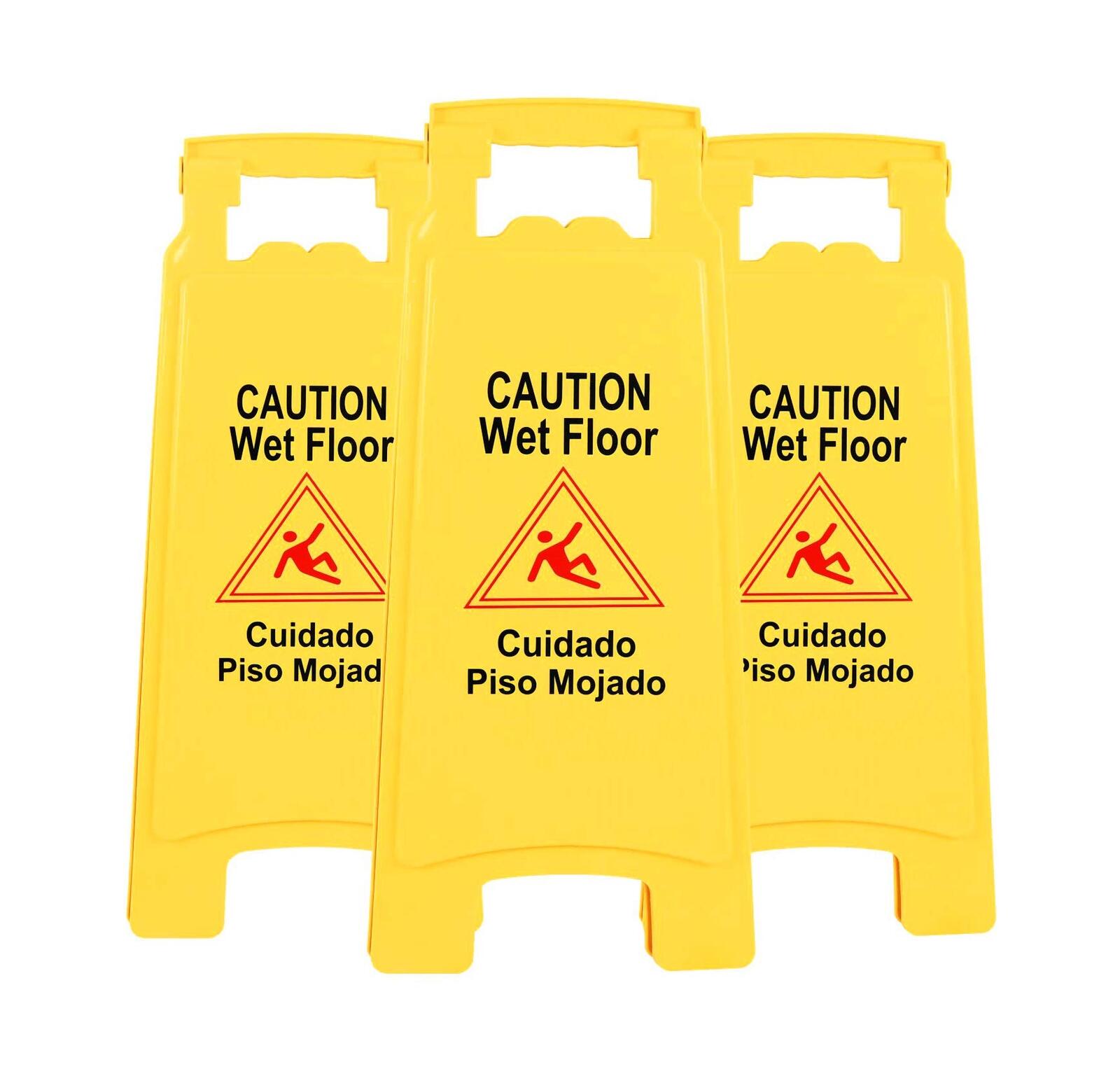 Caution Sign Medium Yellow