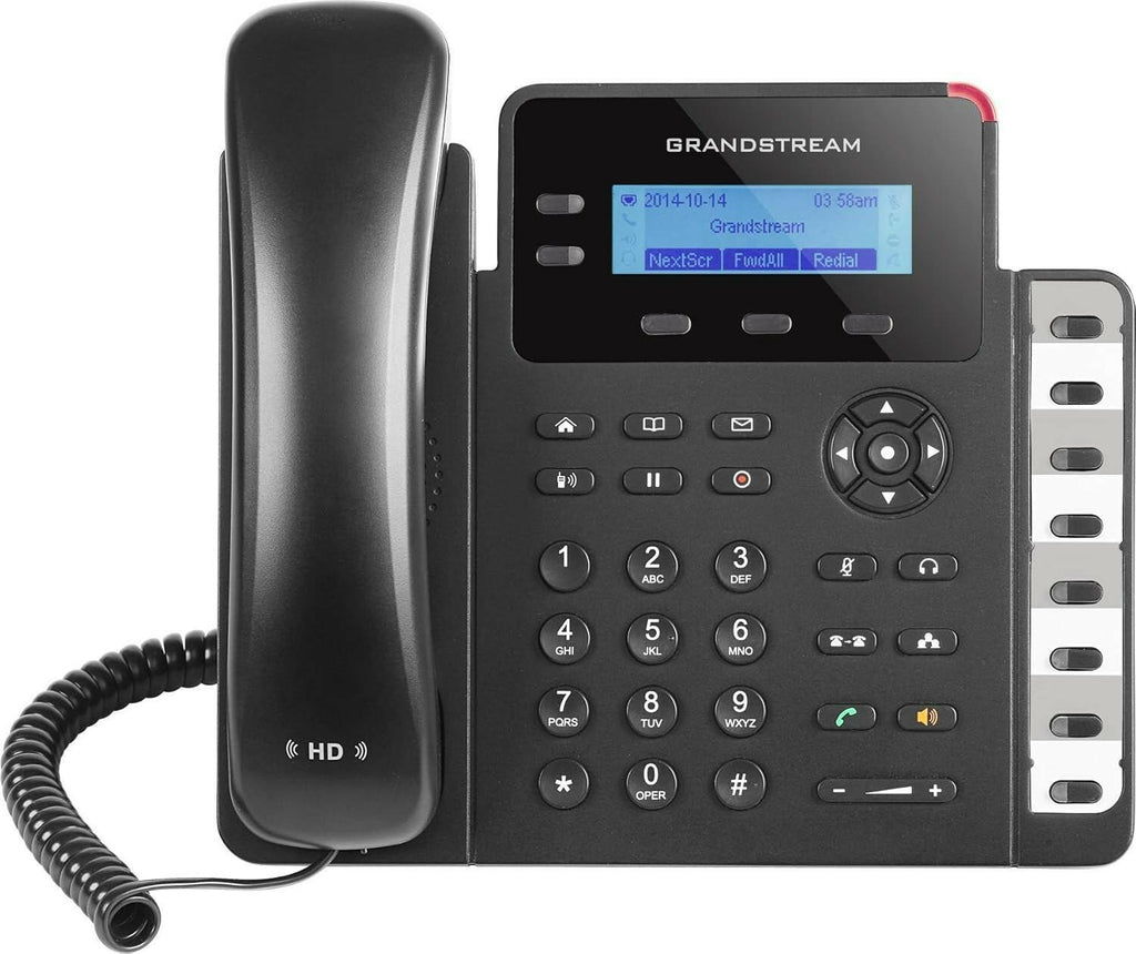 Grandstream GXP1628 IP Phone 2-Line SIP VoIP Phone Gigabit Ethernet PoE LCD